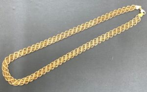 ブランド品＆金・プラチナ買取マート碧南店で買取した18金製デザインネックレス