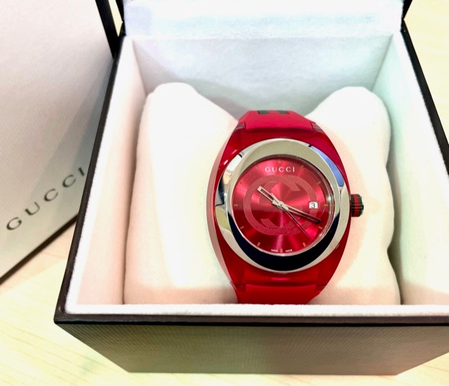 豊明市で、ブランド品：グッチ メンズ腕時計の買取はブランド品＆金・プラチナ買取マート豊明店