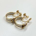 ブランド品＆金・プラチナ買取マート豊田青木店で買取した貴金属：18金とプラチナ製のイヤリング