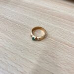 ブランド品＆金・プラチナ買取マートコムタウン岡崎店で買取した貴金属１８金製リング