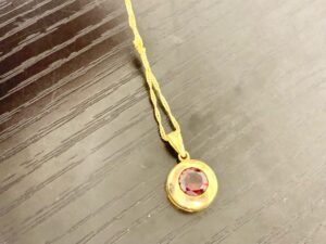 ブランド品＆金・プラチナ買取マート豊田青木店で買取した貴金属：18金製のネックレス