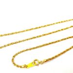ブランド品＆金・プラチナ買取マート碧南店で買取した貴金属：18金製ネックレス