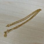 ブランド品＆金・プラチナ買取マートパルネス前後豊明店で買取した貴金属、18金ネックレスです
