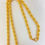 ブランド品＆金・プラチナ買取マート豊明店で買取した18金製のデザインネックレス