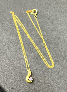ブランド品＆金・プラチナ買取マート豊明店で買取した１８金製のネックレス