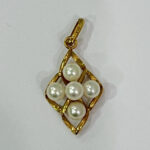 ブランド品＆金・プラチナ買取マート豊明店で買取した貴金属18金製のパール付きペンダントトップ