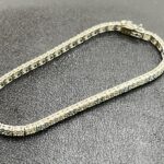 ブランド品＆金・プラチナ買取マート豊明店で買取した貴金属18金ホワイトゴールド製のブレスレット