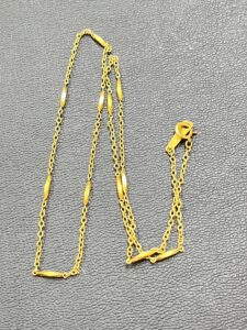 ブランド品＆金・プラチナ買取マート豊明店で買取した貴金属18金製ネックレス