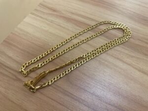 ブランド品＆金・プラチナ買取マート岡崎店で買取した貴金属：18金ネックレスです