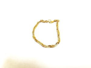 ブランド品＆金・プラチナ買取マート岡崎店で買取した貴金属：18金ブレスレットです