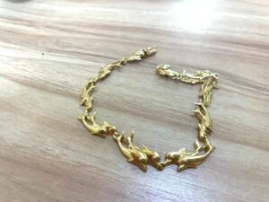 ブランド品＆金・プラチナ買取マート岡崎店で買取した貴金属：18金ブレスレット