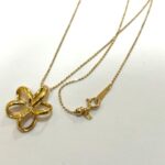 ブランド品＆金・プラチナ買取マート岡崎店で買取した貴金属：18金ネックレスです