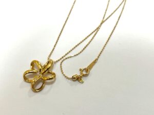 ブランド品＆金・プラチナ買取マート岡崎店で買取した貴金属：18金ネックレスです