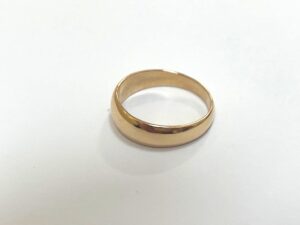 ブランド品＆金・プラチナ買取マート岡崎店で買取した貴金属：18金リングです