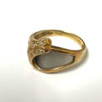 ブランド品＆金・プラチナ買取マート岡崎店で買取した貴金属：18金リングです