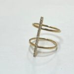 ブランド品＆金・プラチナ買取マート岡崎店で買取した貴金属：18金ダイヤリング