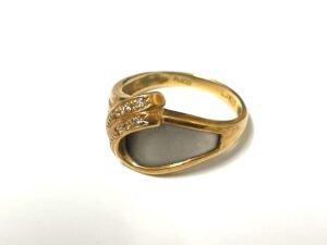 ブランド品＆金・プラチナ買取マート岡崎店で買取した貴金属：18金/プラチナリング