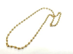 ブランド品＆金・プラチナ買取マート岡崎店で買取した貴金属：18金ネックレスです