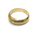 ブランド品＆金・プラチナ買取マート岡崎店で買取した貴金属：18金リングです