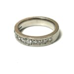 ブランド品＆金・プラチナ買取マート岡崎店で買取した貴金属：プラチナダイヤモンドリングです